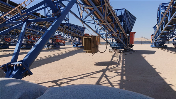 34 Units - Senet 1350mm (54") W X 38m (125') L Grasshopper Conveyors)